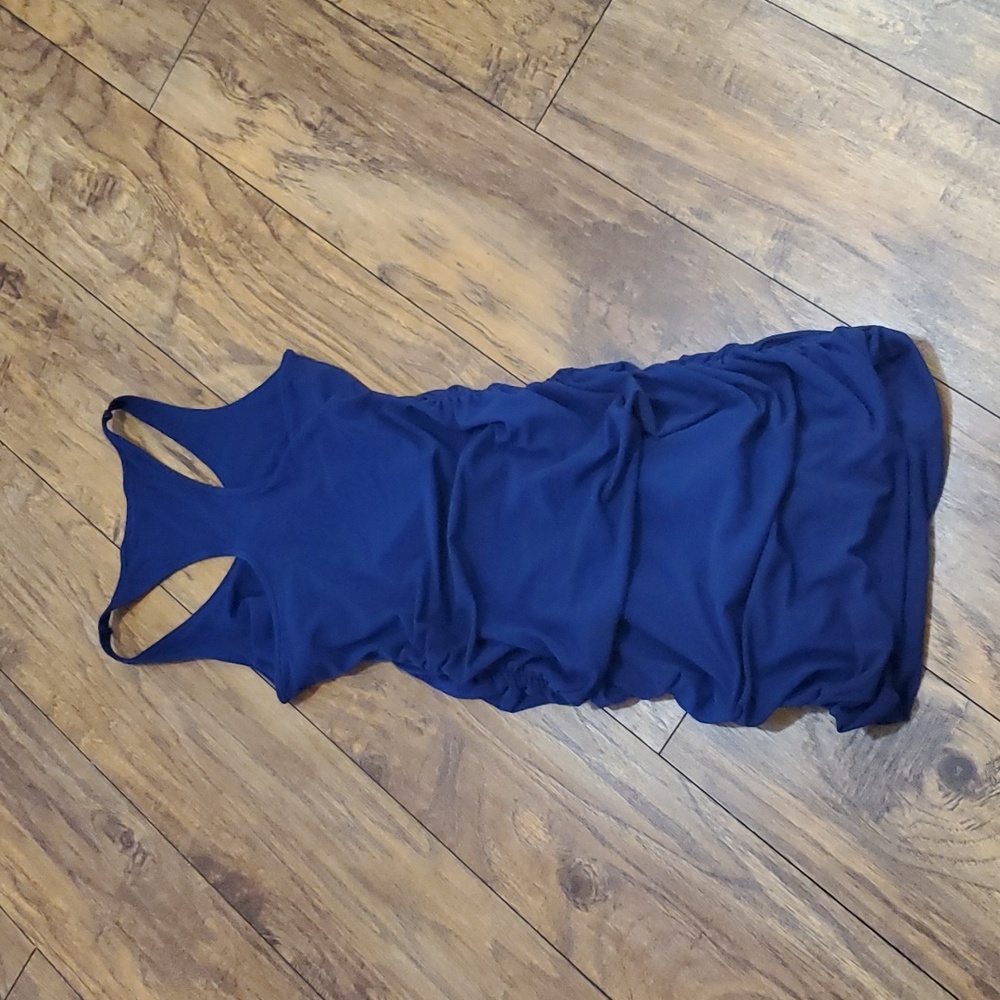 Express Ruched Dress S - Picture 3 of 3